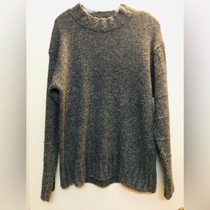 JW Anderson Grey Oversized Warm Sweater